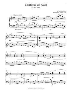 Cantique De Noel von Traditional French (Download) 