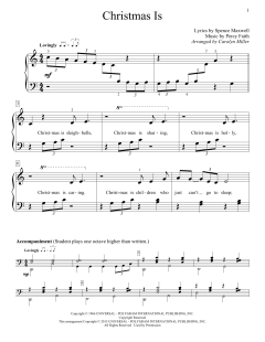 Christmas Is von Percy Faith (Download) 