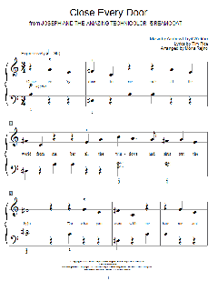 Close Every Door von Andrew Lloyd Webber (Download) 