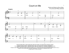 Count On Me von Bruno Mars (Download) 