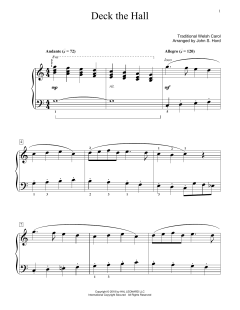 Deck The Hall von Traditional Welsh Carol (Download) 
