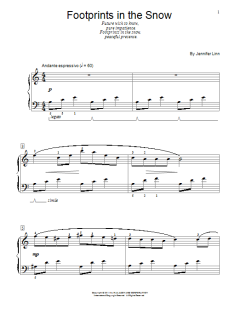 Footprints In The Snow von Jennifer Linn (Download) 