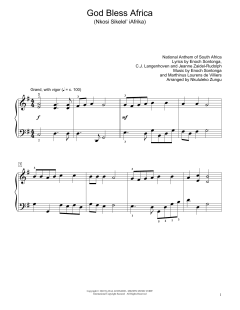 God Bless Africa von Enoch Sontonga (Download) 