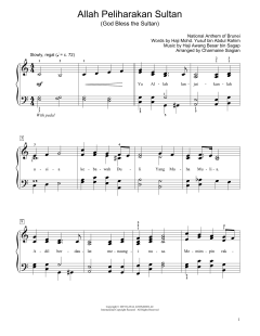 God Bless The Sultan von Haji Awang bin Sagap (Download) 