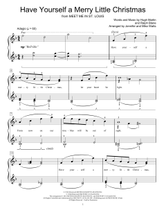 Have Yourself A Merry Little Christmas von Hugh Martin (Download) 