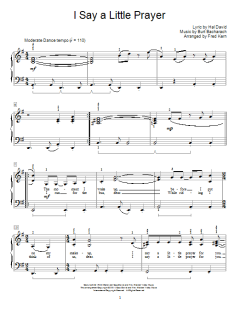 I Say A Little Prayer von Fred Kern (Download) 