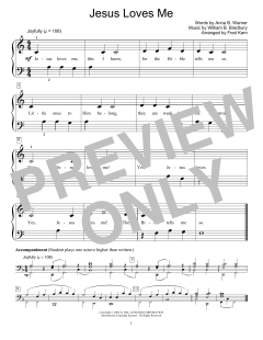Jesus Loves Me von Anna B. Warner (Download) 