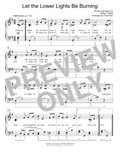 Let The Lower Lights Be Burning von Philip Paul Bliss (Download) 