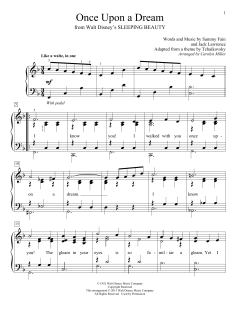 Once Upon A Dream von Sammy Fain (Download) 