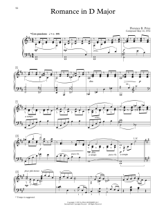 Romance In D Major von Florence Price (Download) 