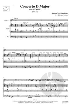 Concerto in D-Dur von Johann Sebastian Bach 