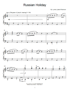 Russian Holiday von Lynda Lybeck-Robinson (Download) 