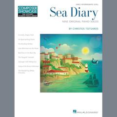 Seascape With Falling Sun (Download) 