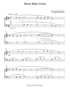 Seven Baby Crows von Traditional Japanese Folk Song (Download) 