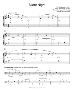 Silent Night von Joseph Franz Mohr (Download) 