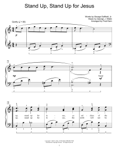 Stand Up, Stand Up For Jesus von George J. Webb (Download) 