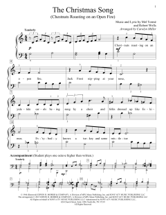 The Christmas Song von Robert Wells (Download) 