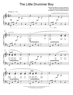 The Little Drummer Boy von Harry Simeone (Download) 