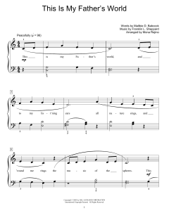 This Is My Father's World von Franklin Sheppard (Download) 
