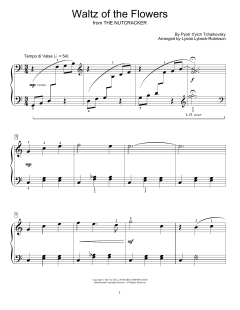 Waltz Of The Flowers von Peter Iljitsch Tschaikowsky (Download) 