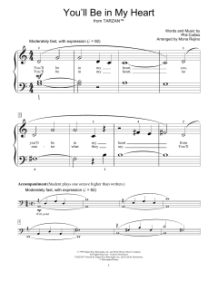 You'll Be In My Heart von Phil Collins (Download) 