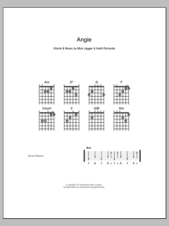 Angie von The Rolling Stones (Download) 