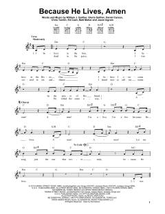 Because He Lives, Amen von Matt Maher (Download) 