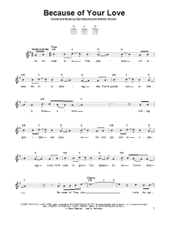 Because Of Your Love von Paul Baloche (Download) 