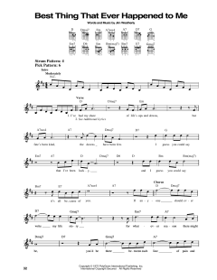 Best Thing That Ever Happened To Me von Jim Weatherly (Download) 