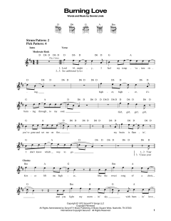 Burning Love von Elvis Presley (Download) 