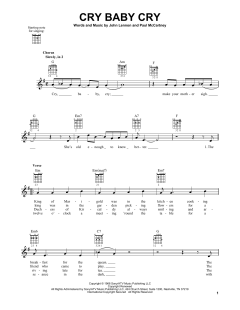 Cry Baby Cry von The Beatles (Download) 
