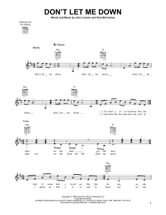 Don't Let Me Down von The Beatles (Download) 