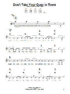 Don't Take Your Guns To Town von Johnny Cash (Download) 
