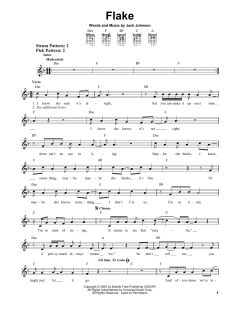 Flake von Jack Johnson (Download) 