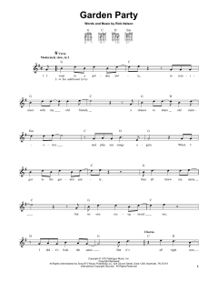 Garden Party von Ricky Nelson (Download) 