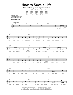 How To Save A Life von The Fray (Download) 