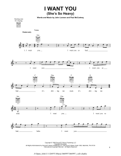 I Want You von The Beatles (Download) 