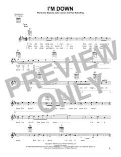 I'm Down von The Beatles (Download) 
