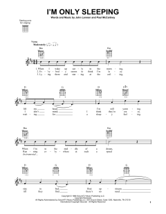 I'm Only Sleeping von The Beatles (Download) 