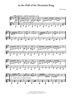 In The Hall Of The Mountain King von Edvard Grieg (Download) 