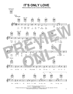 It's Only Love von The Beatles (Download) 