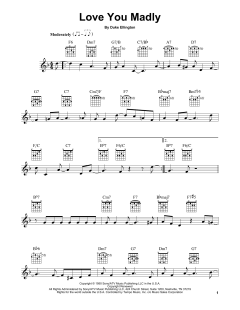 Love You Madly von Duke Ellington (Download) 