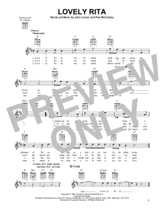 Lovely Rita von The Beatles (Download) 