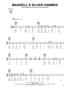 Maxwell's Silver Hammer von The Beatles (Download) 