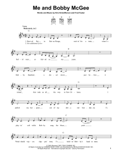 Me And Bobby McGee von Janis Joplin (Download) 