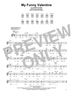 My Funny Valentine von Richard Rodgers (Download) 