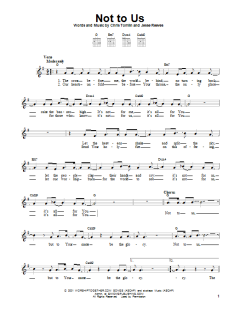Not To Us von Chris Tomlin (Download) 