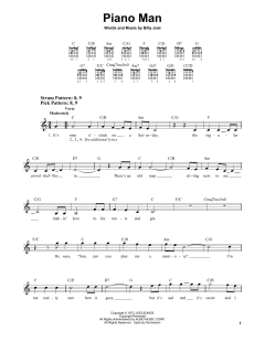 Piano Man von Billy Joel (Download) 