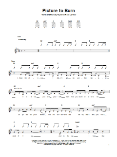 Picture To Burn von Taylor Swift (Download) 