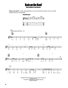 Rain On The Roof von John Sebastian (Download) 